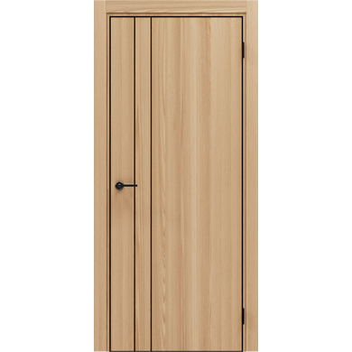 ДПГ ПП Порта-58 4AB Natural Oak 200*80 (Черный: М)