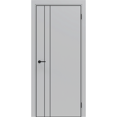 ДПГ MiaPorte Монтеро-58 4AB Nardo Grey 200*60 (Черный: М)