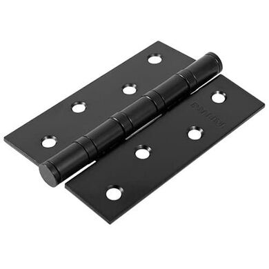 Петля стальная универсальная с 4-мя подшипниками, черный PH 100х75х2,5 4BB BLACK