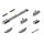 Комплект для раздвижных дверей SLD.Scope.SET3.soft close+roller/80 (58039)