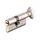Цилиндровый механизм Kale kilit (Кале килит) с вертушкой 164 SM/62 (26+10+26) mm никель 5 кл.
