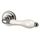 Ручка раздельная Armadillo (Армадилло) Silvia CL 1 SILVER-925/LWP-109 Серебро 925/беж фарфор