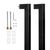 Ручка-скоба Fuaro (Фуаро) PULL.PH38/1200.26 INOX 304 (PH-26-38/1200-INOX) BLACK