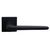 Ручка дверная F 823 BLACK Цвет - матовый черный