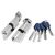Цилиндровый Punto (Пунто) механизм (Z402/60) Z4002Knob60(25+10+25) с вертушкой CP хром