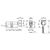 Цилиндровый Punto (Пунто) механизм (Z402/60) Z4002Knob60(25+10+25) с вертушкой CP хром