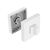 Завертка PALLINI Prime сантехническая PAL-WC-Z-S WHITE цвет - (Белый)