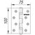 Петля универсальная 2BB 100x75x2,5 WAB (мат.бронза) Fuaro (Фуаро)