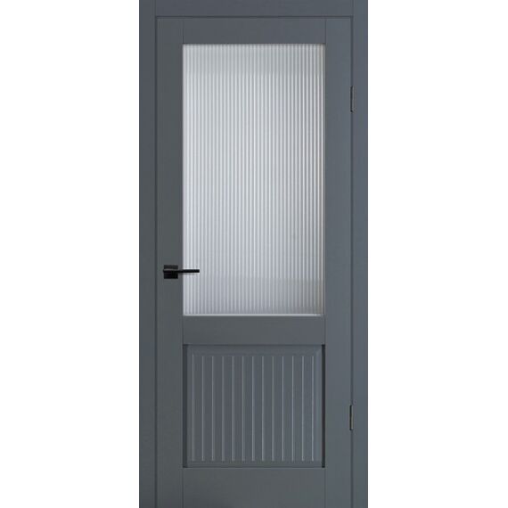 PSС-57, 800*2000 Графит ,РР(Стекло Moru Optiwhite)