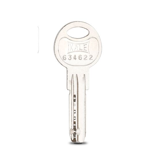 Цилиндровый механизм Kale kilit (Кале килит) с вертушкой 164 SM/62 (26+10+26) mm никель 5 кл.