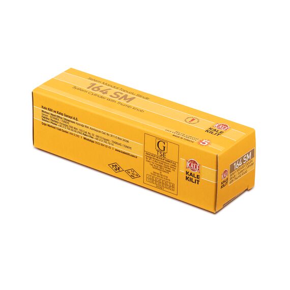 Цилиндровый механизм Kale kilit (Кале килит) с вертушкой 164 SM/62 (26+10+26) mm никель 5 кл.