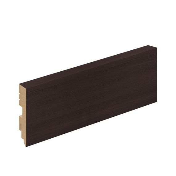 Плинтус напольный ЭКО Wenge Veralinga МДФ Тип-0 2400*80*16
