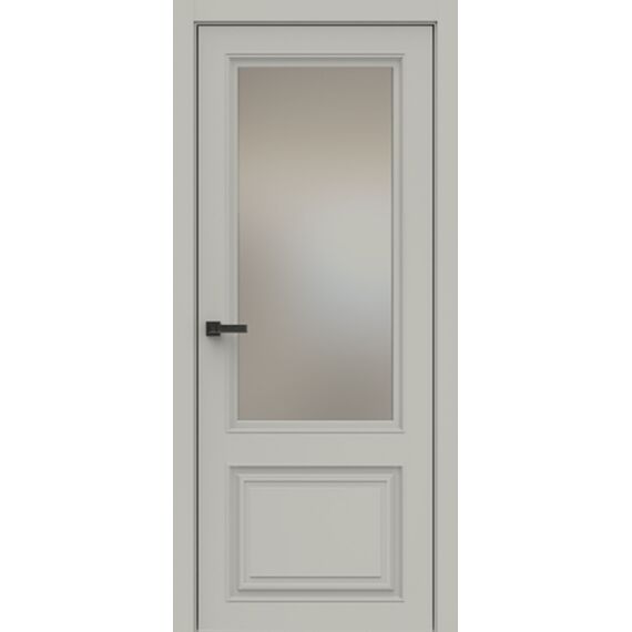 QBS2 стекло №3 белое ДО 800*2000 Велюр светлый
