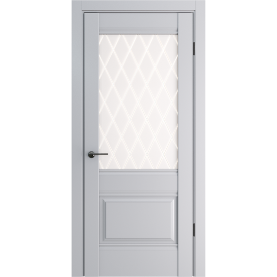 ДПО MiaPorte Антик-43 Nardo Grey White Сrystal 200*80
