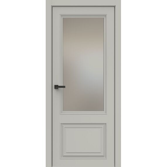 QBS2 стекло №3 белое ДО 800*2000 Велюр светлый