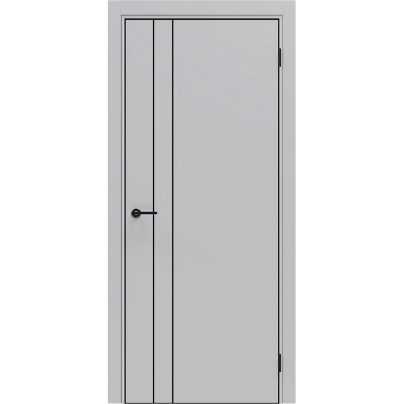 ДПГ MiaPorte Монтеро-58 4AB Nardo Grey 200*60 (Черный: М)