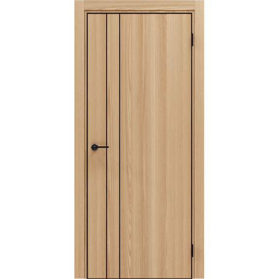 ДПГ ПП Порта-58 4AB Natural Oak 200*80 (Черный: М)