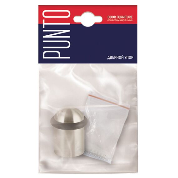 Упор Punto (Пунто) дверной напольный DFIX/F40 (DS PF-40) BL-24 черный