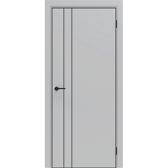 ДПГ MiaPorte Монтеро-58 4AB Nardo Grey 200*60 (Черный: М)