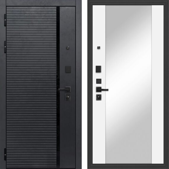 ЛП, DeePro, Лофт черн 248, (Зеркало) Эмалит Арктик NEW 141, 9L