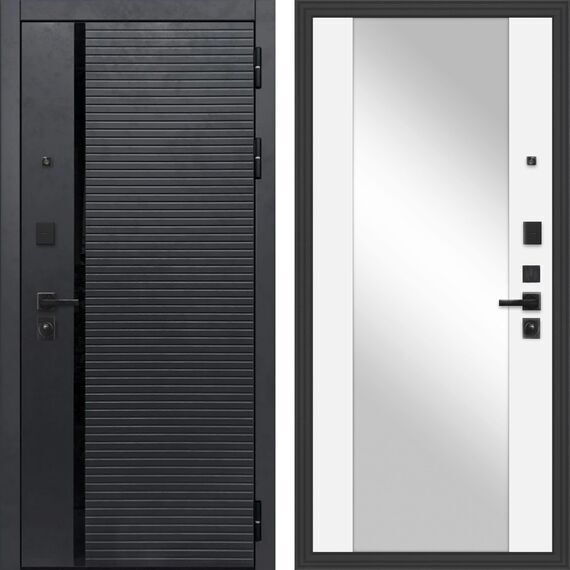 ЛП, DeePro, Лофт черн 248, (Зеркало) Эмалит Арктик NEW 141, 9R