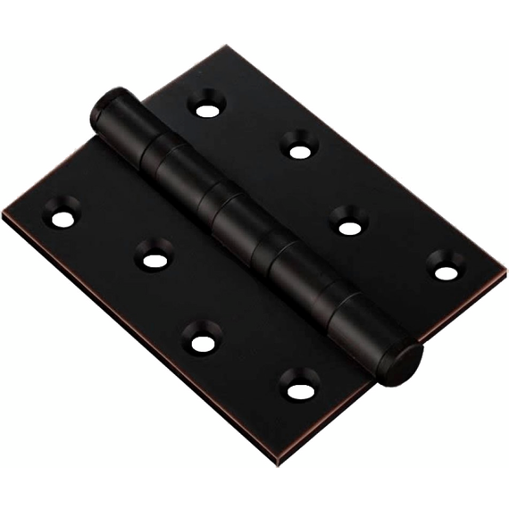 Петля универсальная B4-ORB 100*75*3 Цвет: (черный с патиной) Vantage