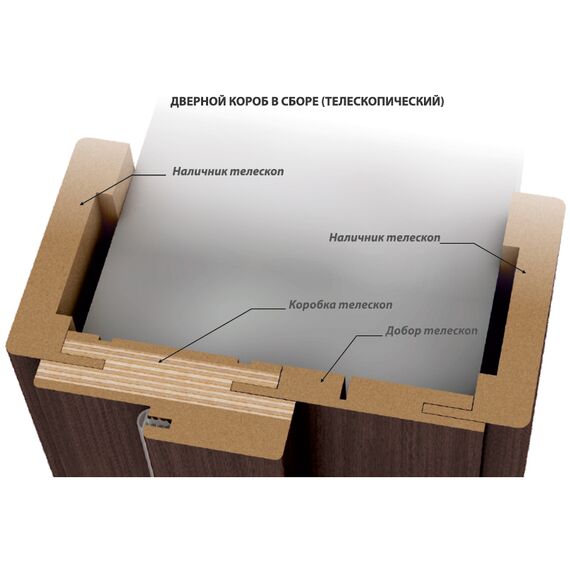 Коробка (телескоп) тон Белый 40-я чет. с упл.  РУМАКС