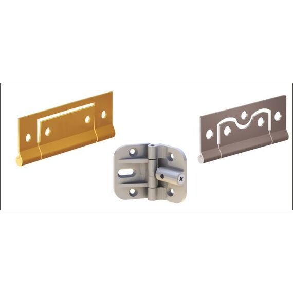 К-т фурнитуры к скл.двери HERKULES PLUS HP2/40/150