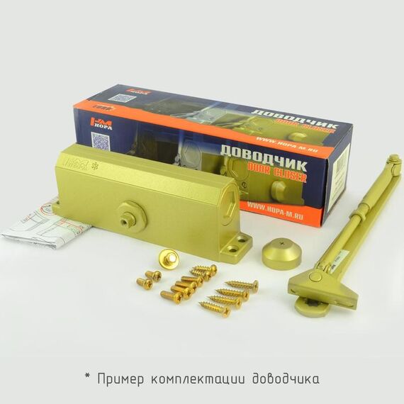 Доводчик №2S (до 50кг) (черный) морозостойкий НОРА-М