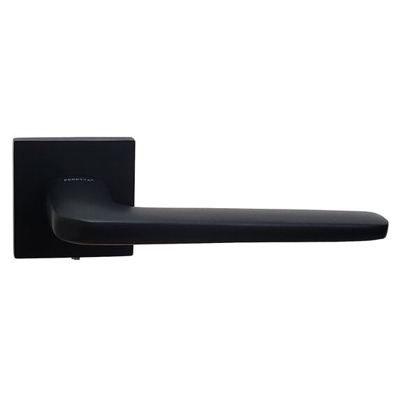 Ручка дверная F 823 BLACK Цвет - матовый черный