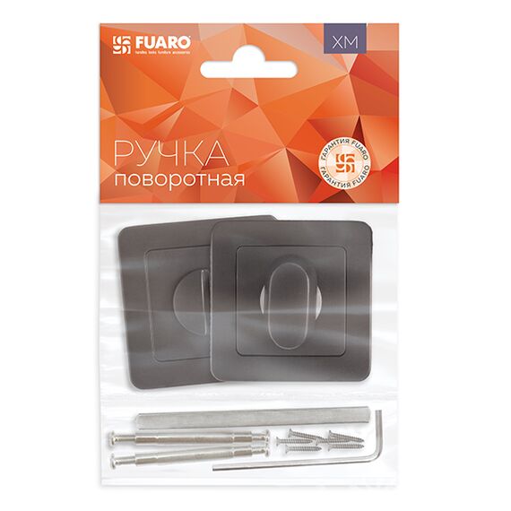Ручка поворотная BK6 XM BL-24 черный Fuaro (Фуаро)