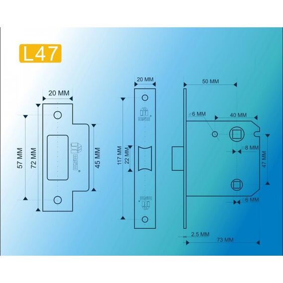 Внутренний механизм L47 SN (Никель) MSM