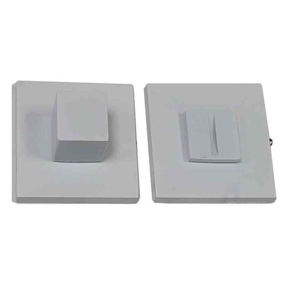 Фиксатор сантехнический 8 BK WHITE Цвет - матовый белый