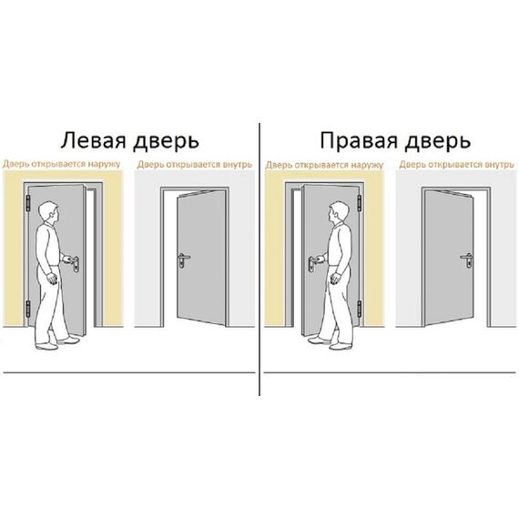 Петля МSD 100*70*2,5 BL L левая, стальная Цвет - (черный)