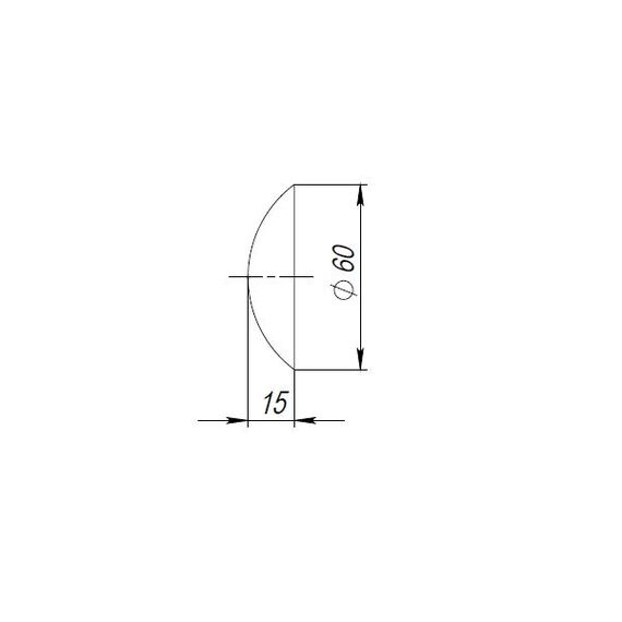 Демпфер настенный DSW-60 белый Ajax (Аякс)