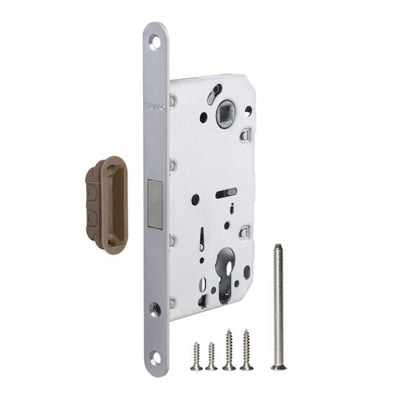 Корпус Fuaro (Фуаро) врезного замка MAGNM85C-50 (M85C-50) SSC сатинированный хром