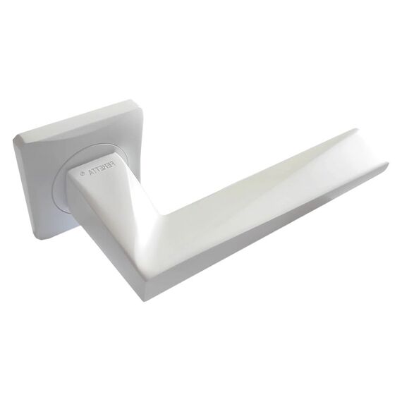 Ручка дверная 6 серия F 681 WHITE (Белый)