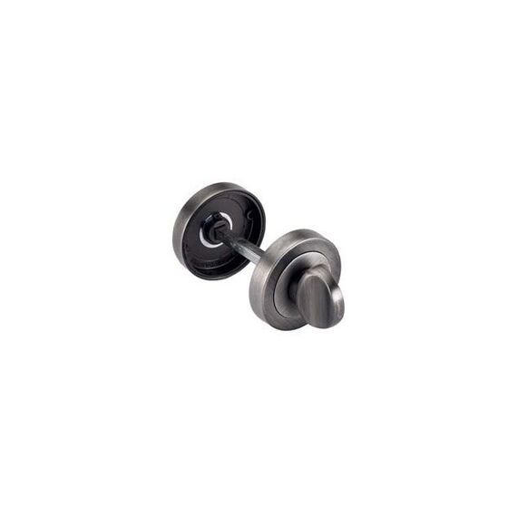 OL-20G BL. SILVER Завертка сантехническая черное серебро