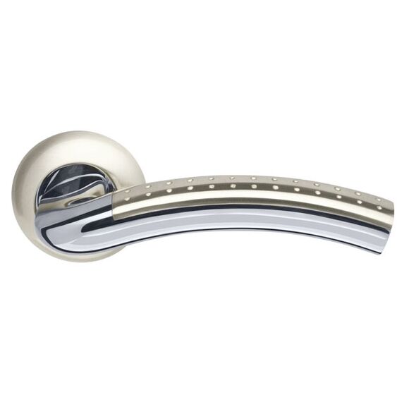Ручка раздельная Libra LD26-1SN/CP-3 матовый никель/хром TECH (кв.8х140)