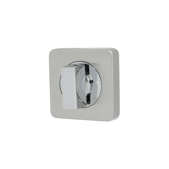 Ручка поворотная WC-BOLT BK6/SQ-21SN/CP-3 матовый никель/хром