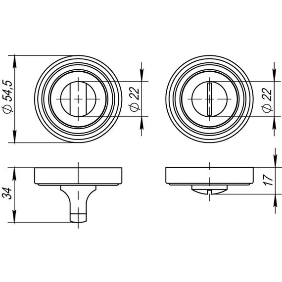 WC BK6 ML SN/CP-3  Мат никель/ хром