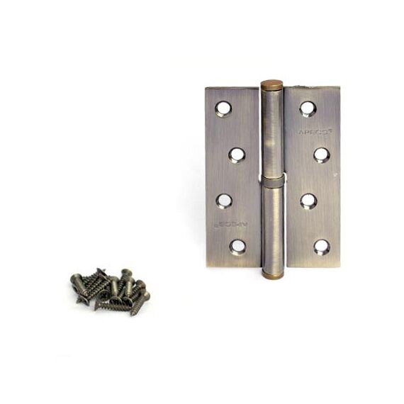 Петля Apecs 100*70-B-Steel-AB-R (бронза)