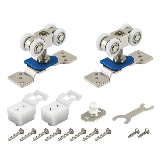 Комплект роликов для раздвижных дверей DIY Comfort 60/4 kit (877) Armadillo