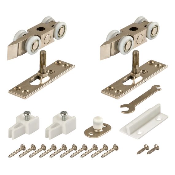 Комплект роликов для раздвижных дверей DIY Comfort 80/4 kit (877+882) Armadillo
