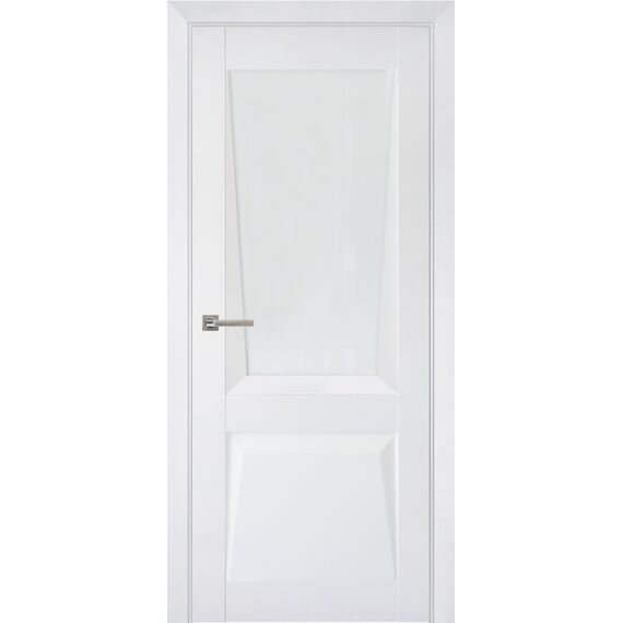 ПЕРФЕКТО 106 (ПДО) Barhat White, СТЕКЛО белое, 800*2000